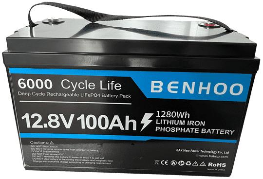 LiFePO4 Deep Cycle Battery 12.8V100Ah